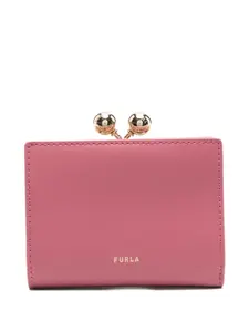 Кожаный кошелек Furla, розовый