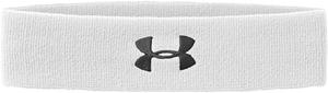 Under Armour взрослая спортивная повязка на голову, White