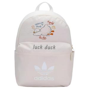 Рюкзак с принтом Regular Unisex White Adidas Originals, Cute Duck Duck