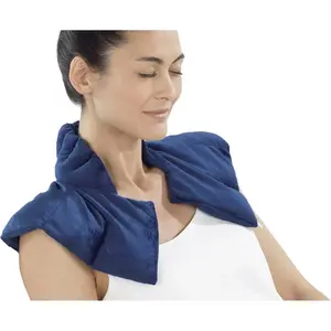 Тепловая подушка Утяжеленная подушка для плеч Теплая и Холодная с нежным ароматом лаванды Maximex, синий