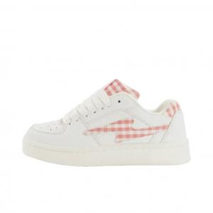 Fawn Miri Женские скейтерские кроссовки с защитой от истирания низкие бело-розовые, цвет White Pink