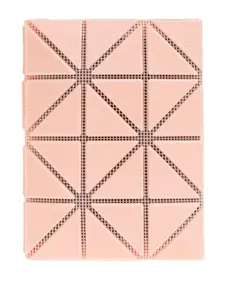 Кошелек с геометричным узором Bao Bao Issey Miyake, розовый