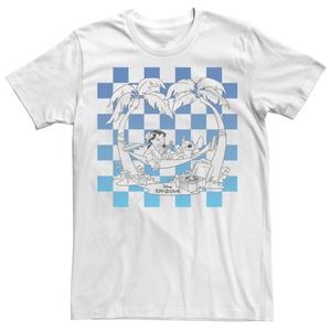 Мужская футболка с узорами Lilo & Stitch Group Disney