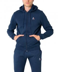 Толстовка с капюшоном Ess fz № 3 м Le Coq Sportif, синий