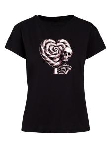 Футболка F4NT4STIC SГјГџe SГјГџigkeiten Herzform Liebe, Black