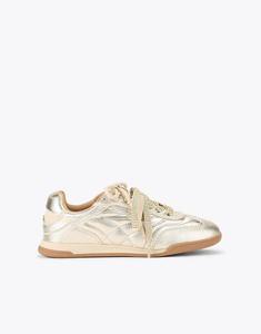 Кроссовки Levon в золотой комбинации Kg Kurt Geiger