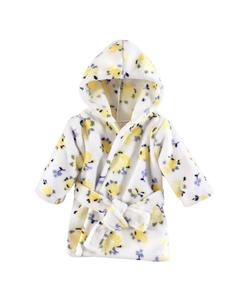 Плюшевый халат Luvable Friends, Yellow floral