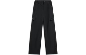 Трикотажные спортивные штаны женские черные Lining