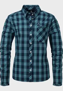 Уличная блузка Schöffel "Blouse Silba L", синий