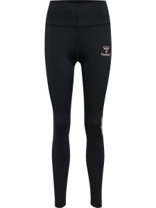Тайтсы Hummel Hmlparis Multisport Damen, цвет black/woodrose
