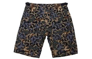 Камуфляж повседневные шорты мужские пыльно-зеленые Converse, зеленый