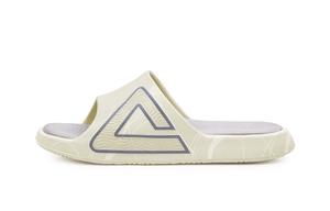 PEAK Сандалии-слайдеры Tai Ji1.0 с амортизацией, тихие, противоскользящие, унисекс, серо-бежевые, белые