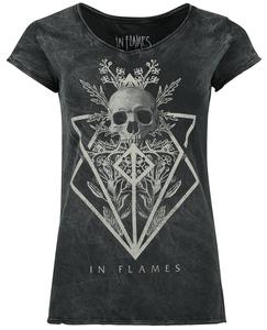 Футболка In Flames Skull, черный