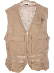 Magliano жилет на молнии, коричневый