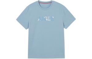 Футболка мужская светло-джинсовая голубая AIGLE