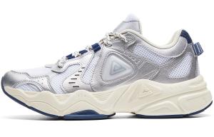 Кроссовки PEAK Lifestyle Shoes Men Low-top Silver Orchid, серебряный