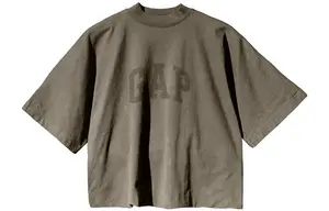 Футболка Yeezy x Gap Dove No Seam, темно-серая