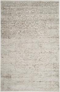 Ковер SAFAVIEH, 77 x 122 см, Princeton Collection, Beige & Grey, винтажный дистресс-дизайн, не линяет и прост в уходе, идеален для помещений с высокой проходимостью: прихожая, гостиная, спальня (PRN714A)