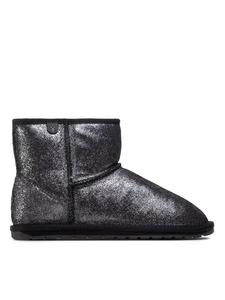 Сапоги для снега Wallaby Mini Metallic Teens T12358 Emu Australia, черный