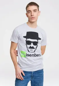 Logoshirt Футболка "Heisenberg", с принтом спереди, серый
