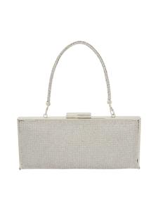Клатч faina, серебряный