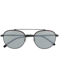 BOSS солнцезащитные очки в круглой оправе, черный