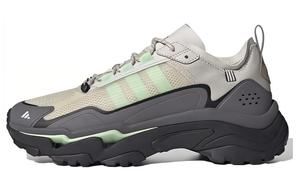 Футболка Adidas Citywowlk Mt 'Semi Green Spark Charcoal' бежево-серо-зеленая