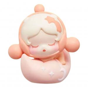 Фигурка Pop Mart Pop Bean Goodnight, Night Sky Series Figure 'Skullpanda Lie on Moonship'
