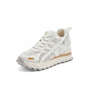 QING MISS Женские белые повседневные кроссовки low top легкие нескользящие