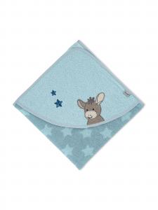 STERNTALER Детское одеяло 'Emmi' в цвете Smoke Blue, Light Blue