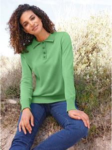 Свитер-поло цвета яблока WITT WEIDEN