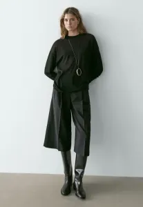 Свитер большого размера Massimo Dutti, Black