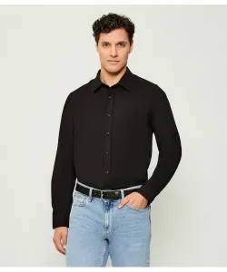 Рубашка Грифона Regular fit Guess Jeans, черный