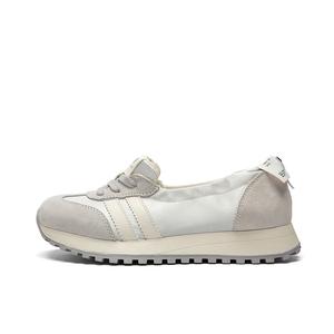 ZHR Аган обувь износостойкие и легкие женские низкие кеды серебристые, цвет Silver
