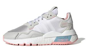 Кроссовки Adidas Originals Originals Nite Jogger 'White Grey Pink' Women's
