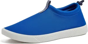 Водные слипоны Lands' End для женщин, спортивные водные туфли из неопрена с быстрым высыханием и дренажными отверстиями для пляжа или бассейна, розовые, синие или черные, размеры для взрослых 6-12, акваноски