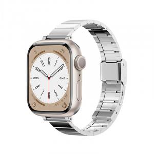 Футболка с ремешком для Apple Совместимость Из стали Biaodaige, Черный