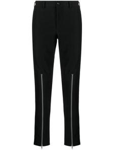 Брюки скинни с молниями Comme des Garçons Homme Plus, черный