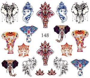 Водные наклейки для ногтей - №148, Raisin