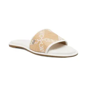 Тапочки Saylor с добавлением кожи Michael Kors, белый