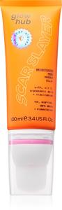 Осветляющая маска для лица от шрамов с витамином С Glow Hub, 100 мл