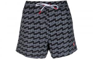 DIESEL Повседневные шорты мужские черно-белые