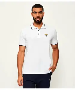 Футболка поло Regular fit Aeronautica Militare, белый