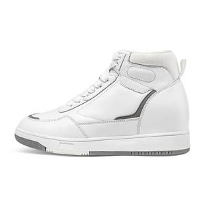 He Jinchang Высокие женские кроссовки белого цвета