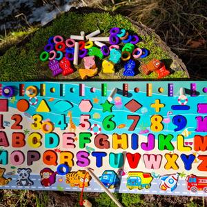 Рыбка Монтессори Алфавит Счеты Greenzone