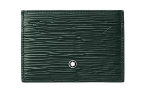 MONTBLANC Кожаный картхолдер Cow Leather, мужской, British Green