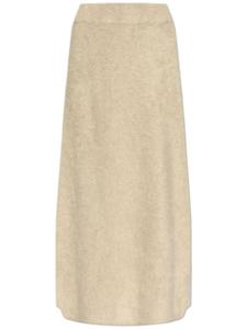 Юбка миди из кашемира Lisa Yang, нейтральный