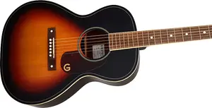 Gretsch Jim Dandy Concert LTD, массивная верхняя дека, гриф из ореха, отделка Heritage Burst