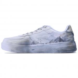 Erke Износостойкие, дышащие, нескользящие, низкие кроссовки для скейтбординга, мужские, белые, серые