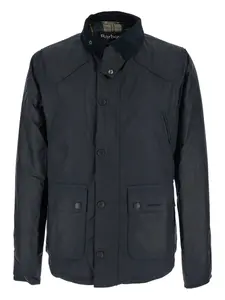 Куртка с вельветовым воротником Barbour, синий